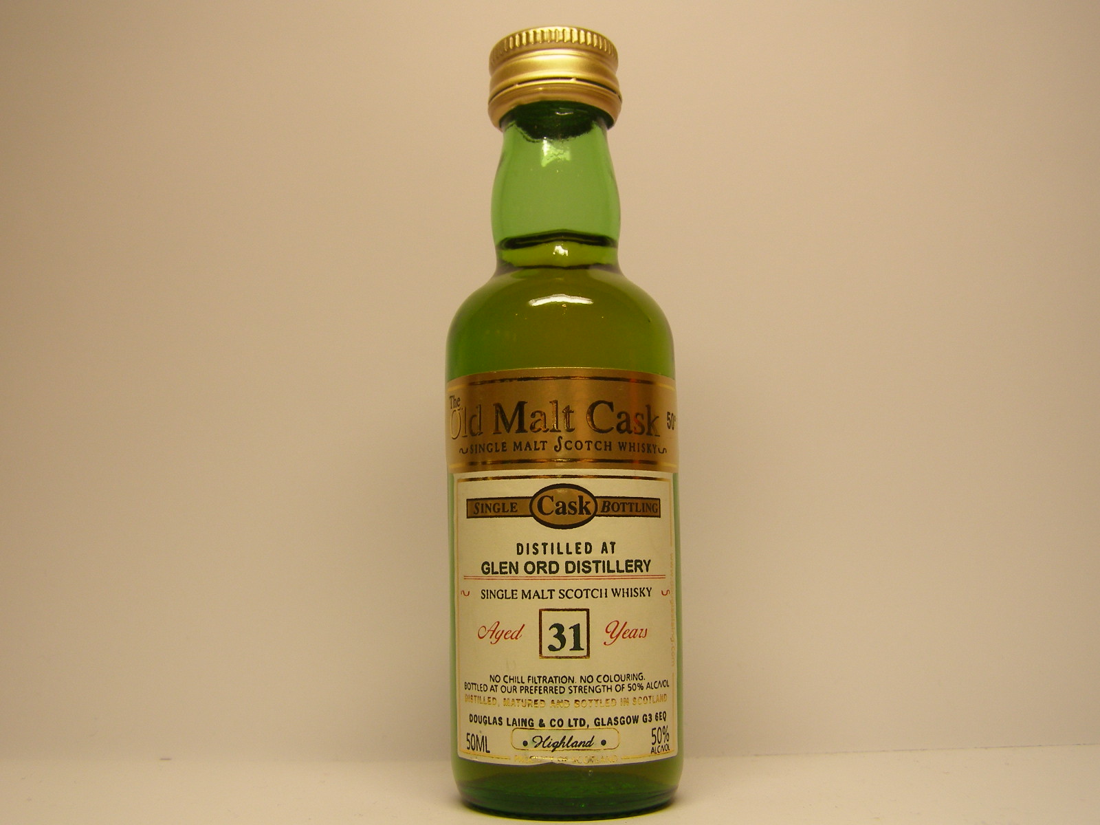 SMSW 31yo "Old Malt Cask" 50ML 50%ALC/VOL